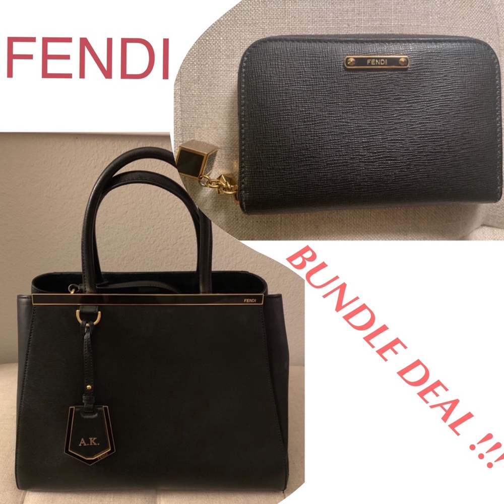🔥Holiday Sale! 🔥 Fendi 2Jours tote BUNDLE!